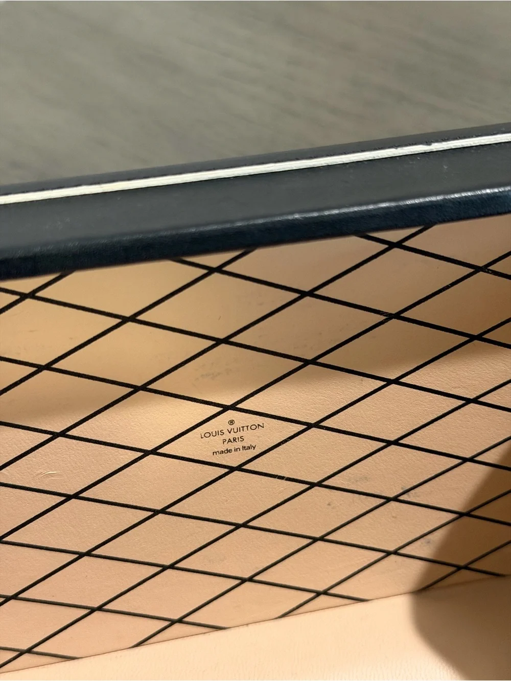 Louis Vuitton Black Petite Malle Trunk Bag